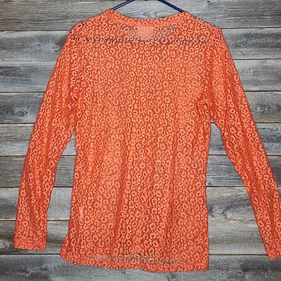 Ariat Women's Sheer Blouse - Picture 3 of 3